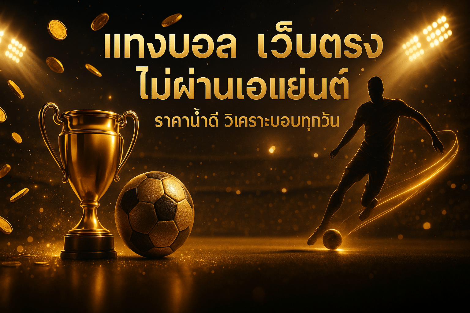 แทงบอล เว็บตรง ไม่ผ่านเอเย่นต์