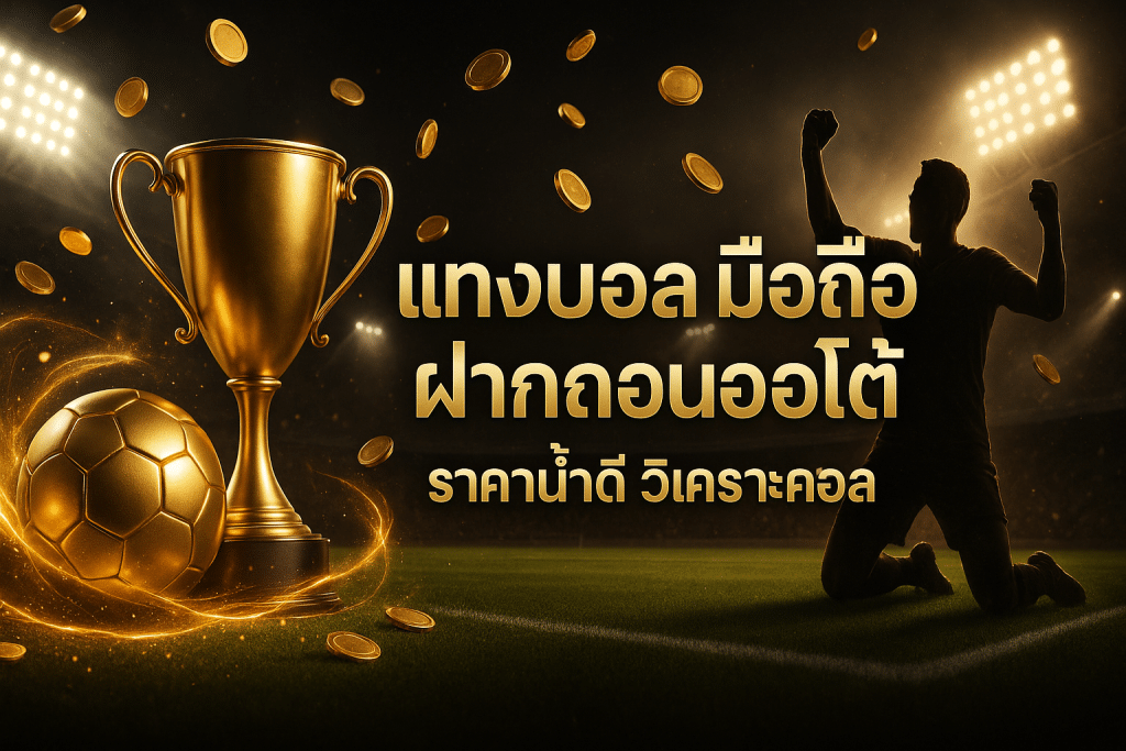 แทงบอล มือถือ ฝากถอนออโต้