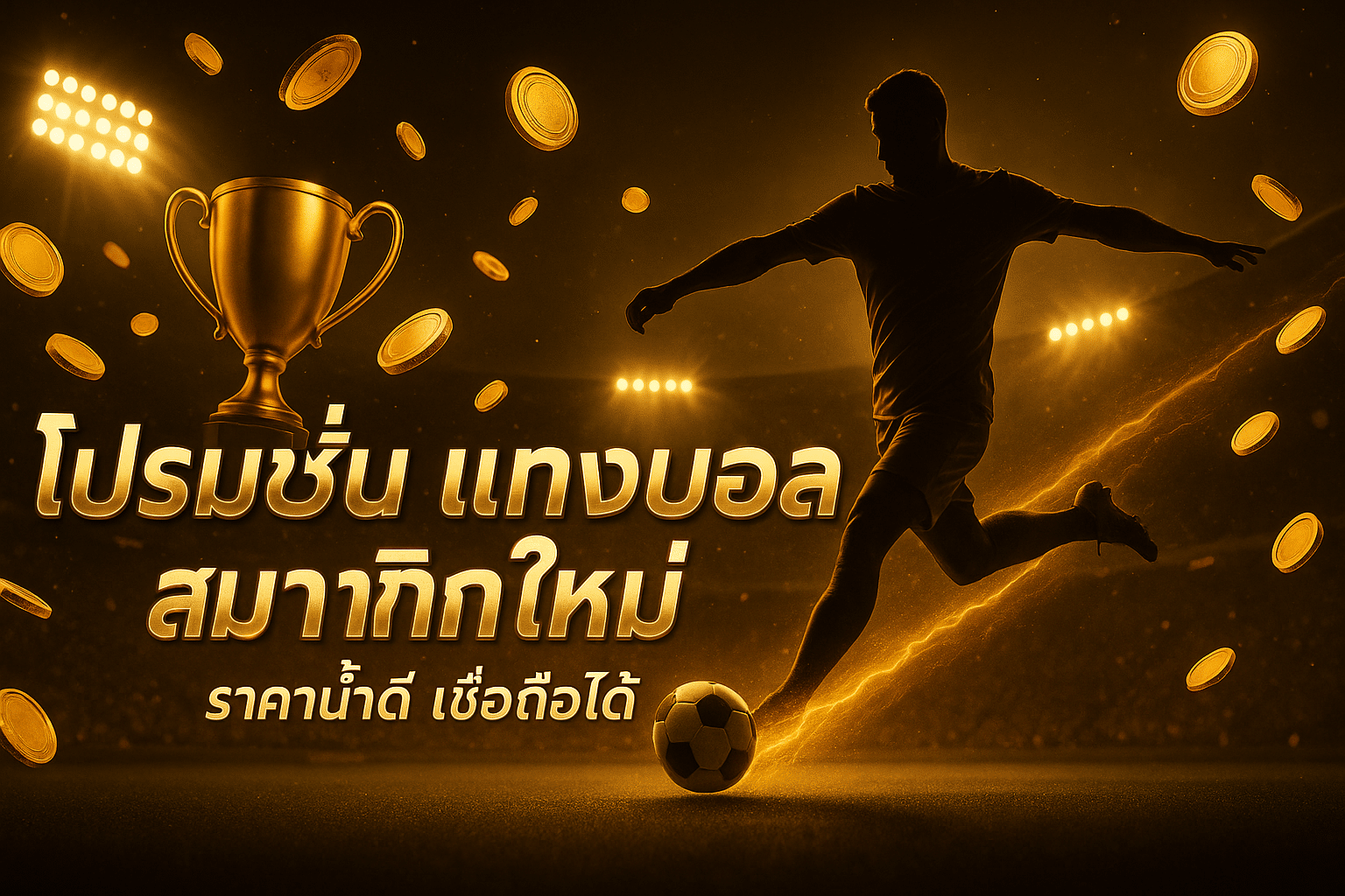โปรโมชั่น แทงบอล สมาชิกใหม่
